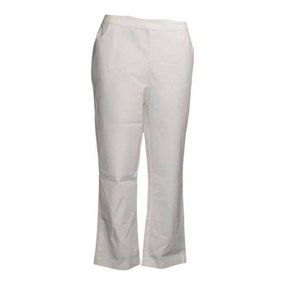 Isaac Mizrahi Live! 24/7 Stretch Crop Pants with Pockets - Picture 4 of 6